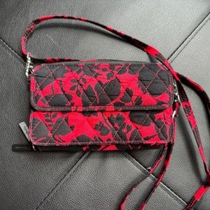 Vera Bradley - Silhouette Floral Wristlet Crossbody Wallet